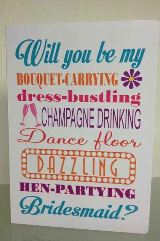 Re: What did/do you expect from your bridesmaids?