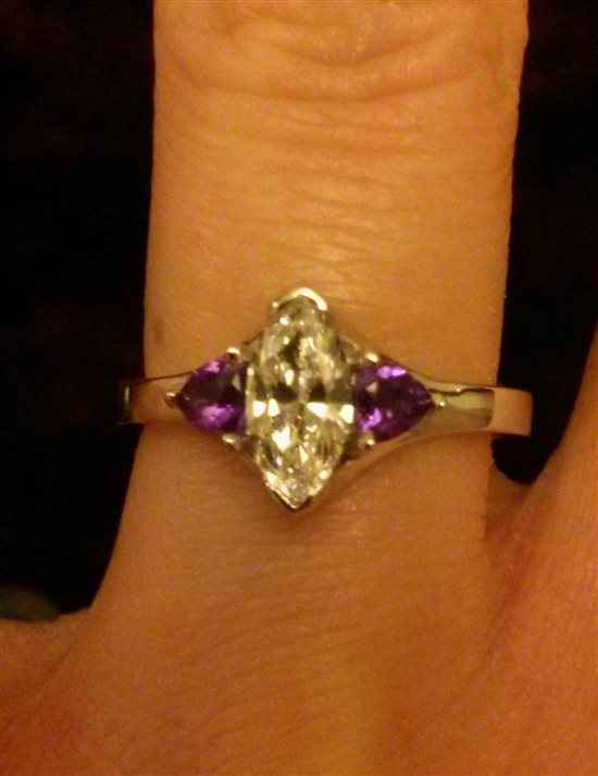 Re: Engagement ring flash and proposal stories!