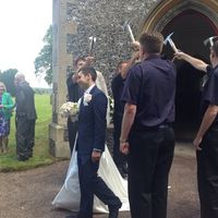 We got married!! *FLASH FLASH FLASH*