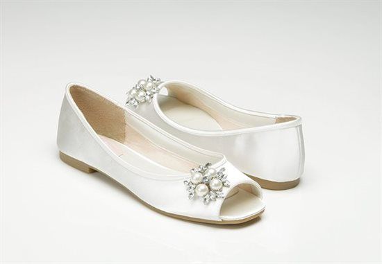 Re: Pretty, flat wedding shoes (while on a budget) - HELP?