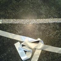 Beautiful Belt (Ivory ribbon) make me an offer