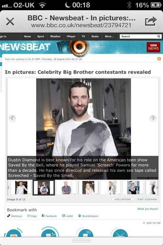 Re: Celeb BB