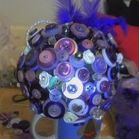 **Update** My First Attempt At A Button Bouquet **FLASH**