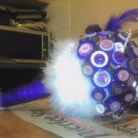 **Update** My First Attempt At A Button Bouquet **FLASH**