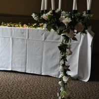 Cylinder Vases, Hurricane Vases, Pink Chair Bows, Unopened Organza Rolls, Candelabras - Candle Holde