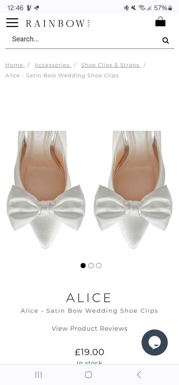 Rainbow club shoe clips - 1