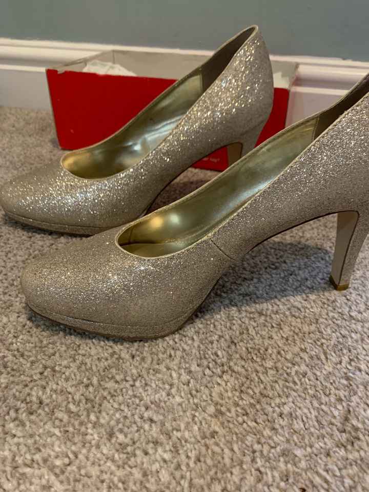 Bridal shoes for sale size 7.5. £20 - 1