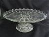 Vintage glass cake stands / plates poss for sweetie bar