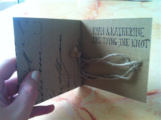 Re: Show me your Save The Date ideas!