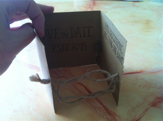 Re: Show me your Save The Date ideas!