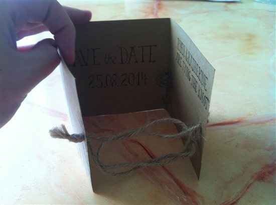 Re: Show me your Save The Date ideas!