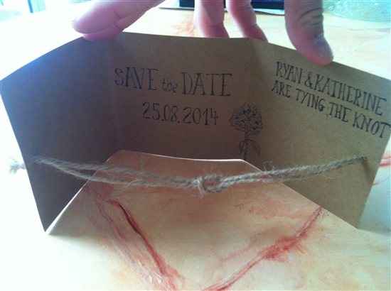 Re: Show me your Save The Date ideas!