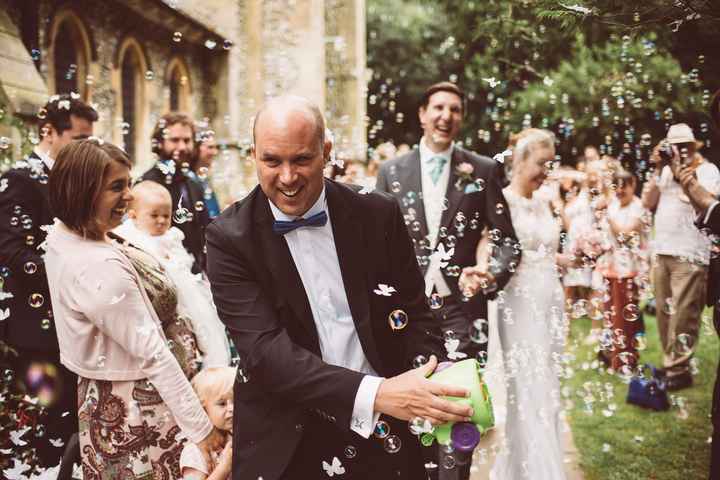 Photo ideas alternatives to confetti as they've got peacocks roaming. i also would have liked some p