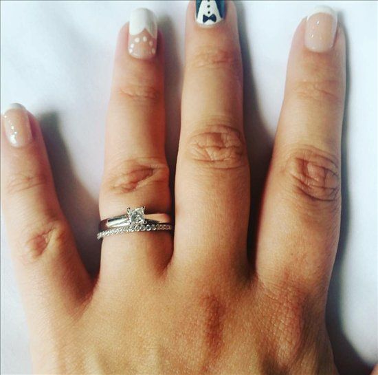 Wedding band thinner than engagement ring deals