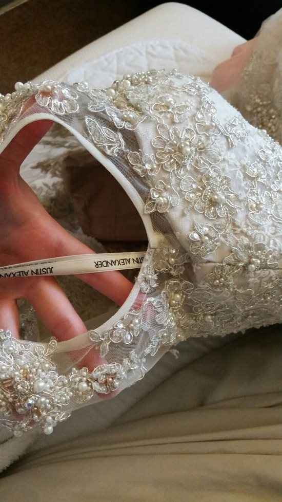 Justin Alexander 8726 wedding Dress Size 12UK For Sale.
