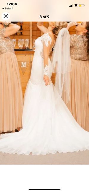 Wedding dress sleeves 2