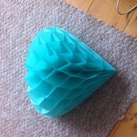 bright paper hanging decorations