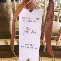 Reserved seating wording - 2