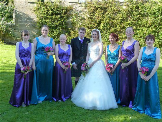 Re: Same Bridesmaid Dress but in different Colours