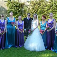 Re: Same Bridesmaid Dress but in different Colours