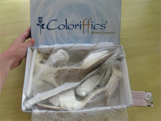 FOR SALE: Gorgeous Wedding shoes, Picture/table number holders, glass tea light holders 