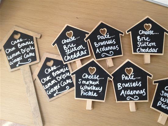 Mini Chalkboards, Bridesmaid Shoes  (6,5,4), Seven x 10" Mirror centrepiece
