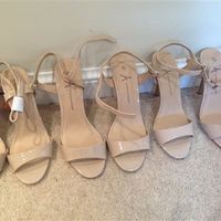 Mini Chalkboards, Bridesmaid Shoes  (6,5,4), Seven x 10" Mirror centrepiece