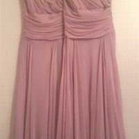 Jasmine Bridal B2 Bridesmaid Dresses (x2): B3055A, Blush Pink, Floor Length, One-Shoulder, Size 8