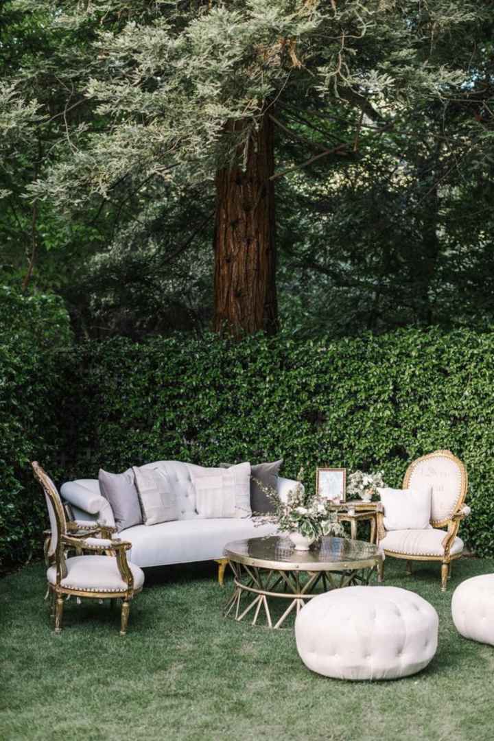 Wedding reception - seating area - 1