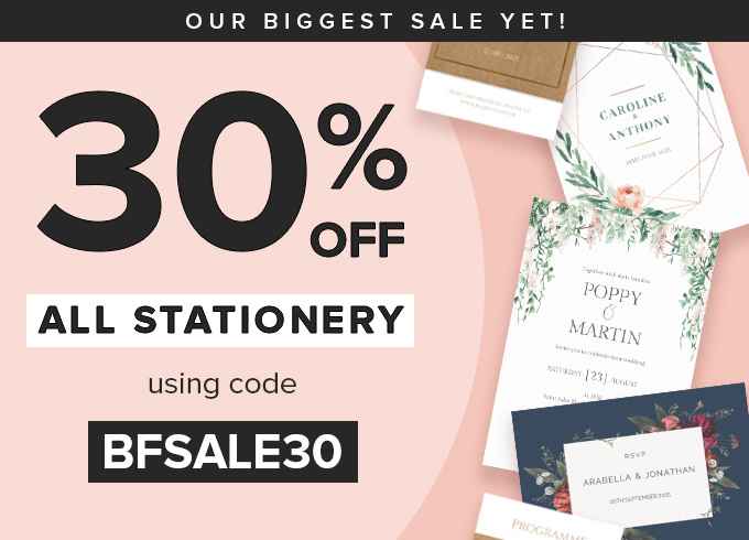 30% off ALL Hitched Stationery - Limited time only - 1