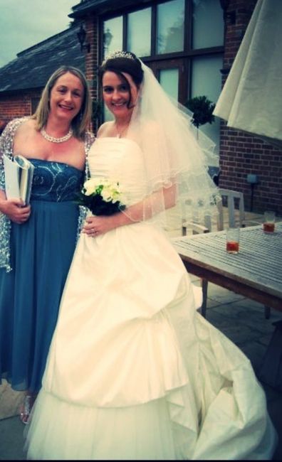 Sophia Tolli Noel Dress 12/14 and gorgeous veil 