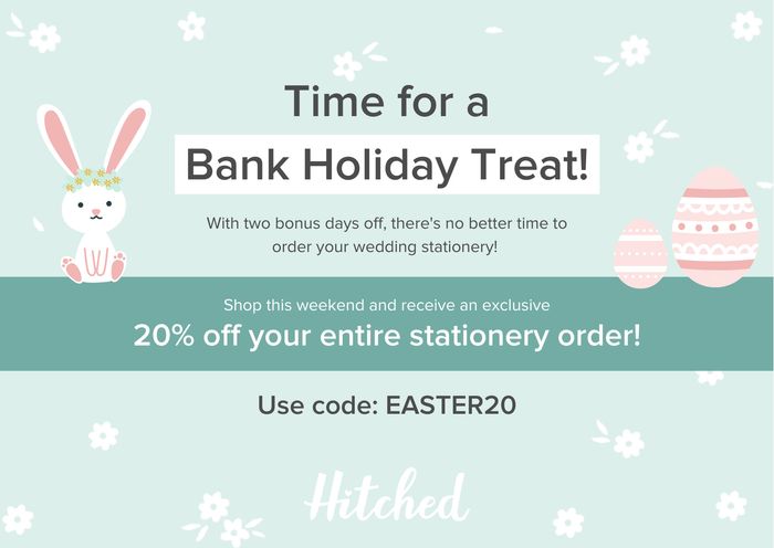 20% off Hitched Stationery! 1