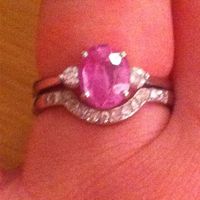 Re: Shaped wedding ring?