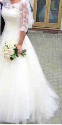 Re: Shrug or arm cover up for this dress? Any ideas?