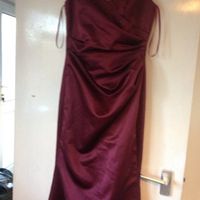 Burgundy Bridesmaid dress  