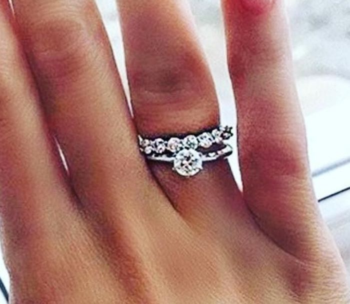Share your engagement ring and wedding stacks! 17
