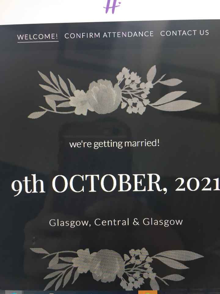 Edit hitched wedding website? - 1