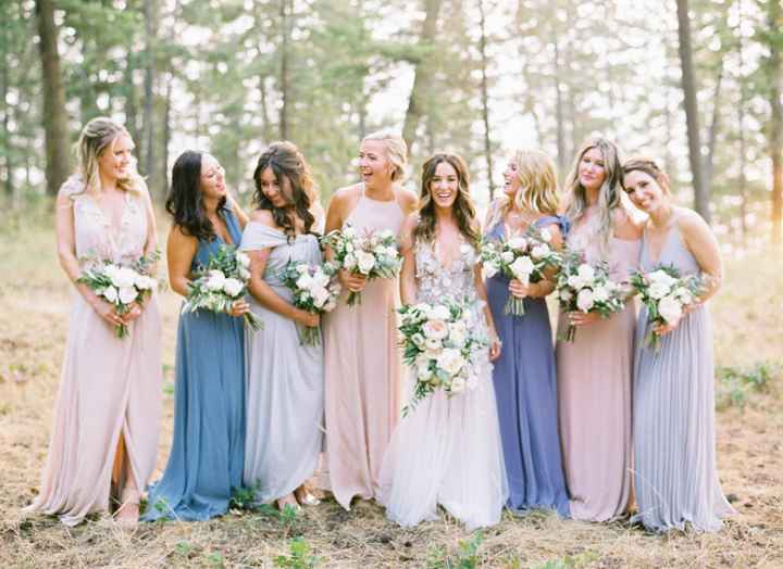 Bridesmaid dress colour 2