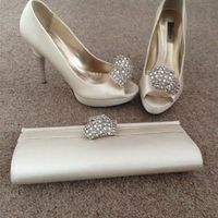 Ivory shoes x 2 Both size 6 