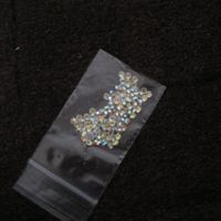 wedding pumps,handbag,clear+AB swarovski scatter crystals,hair comb,heart punch