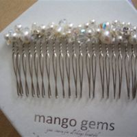 wedding pumps,handbag,clear+AB swarovski scatter crystals,hair comb,heart punch