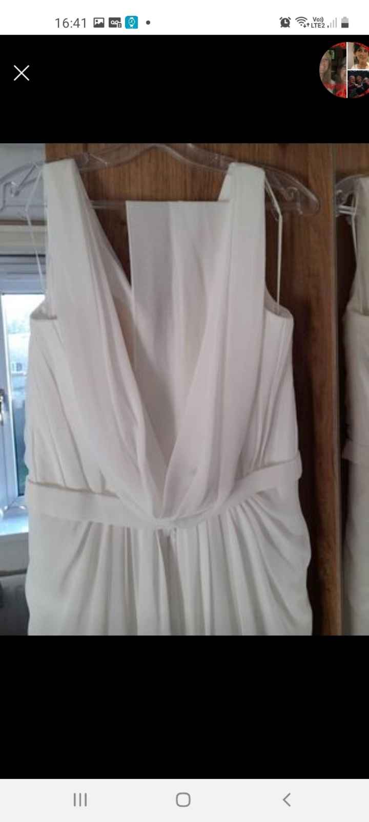 White chiffon dress £50 - 3