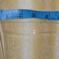 12 Tall Clear Glass Vases (40cm tall)