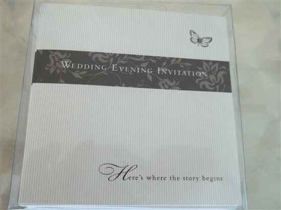 Re: Random Wedding Stationery