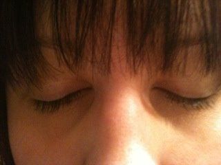 My eyelash extensions before and after pics!
