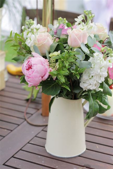 Re: can you please flash me your center pieces?