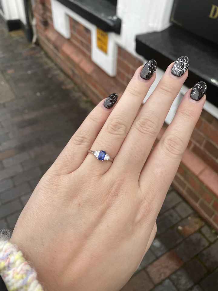 Share your engagement ring and wedding stacks! - 1