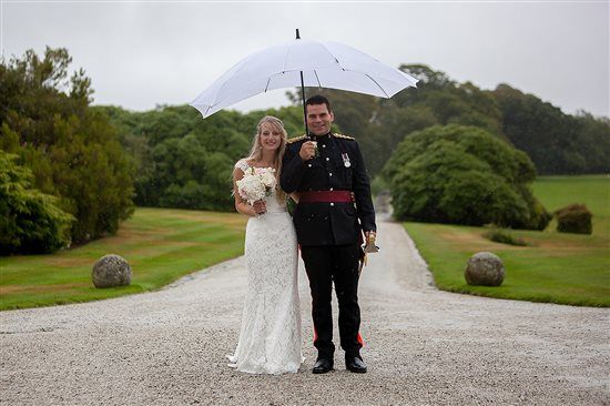 Rainy Wedding Day Report! Flash!