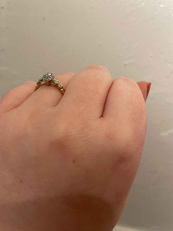 Share your engagement ring and wedding stacks! - 2