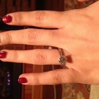 Re: FLASH your engagement ring!
